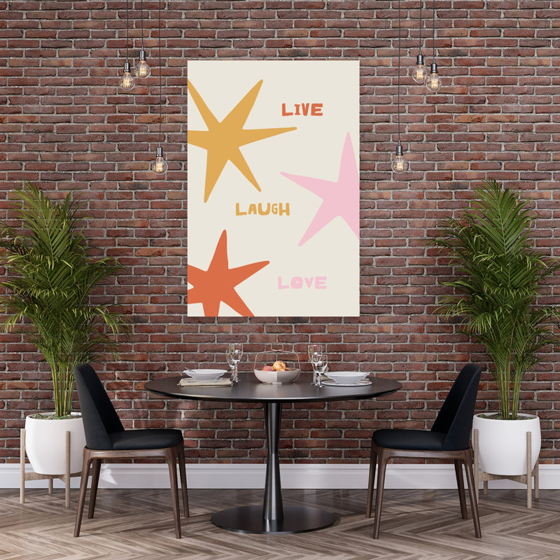 Impression d'art mural Livelaughtlove, 60" H x 40" W