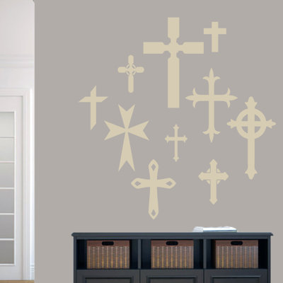 Religious & Spiritual Non-Wall Damaging Wall Decal