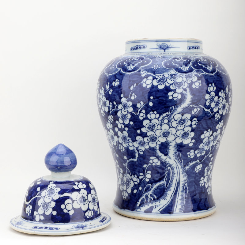 Pot en porcelaine gingembre fabriqué à la main