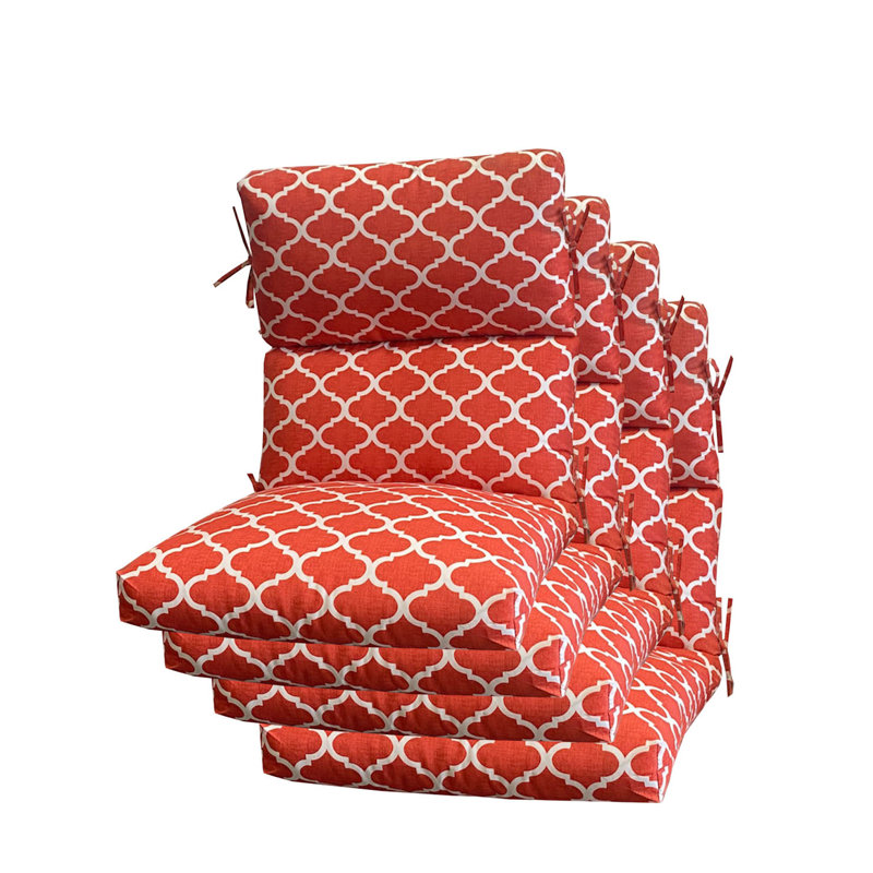 Coussin de siège / dossier d'extérieur 4 pièces Bayou Breeze
