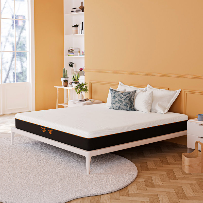 10" Medium Memory Foam Mattress with Green Tea–Infused Foam & Graphene Cover– 100-Night Free Trial, King
