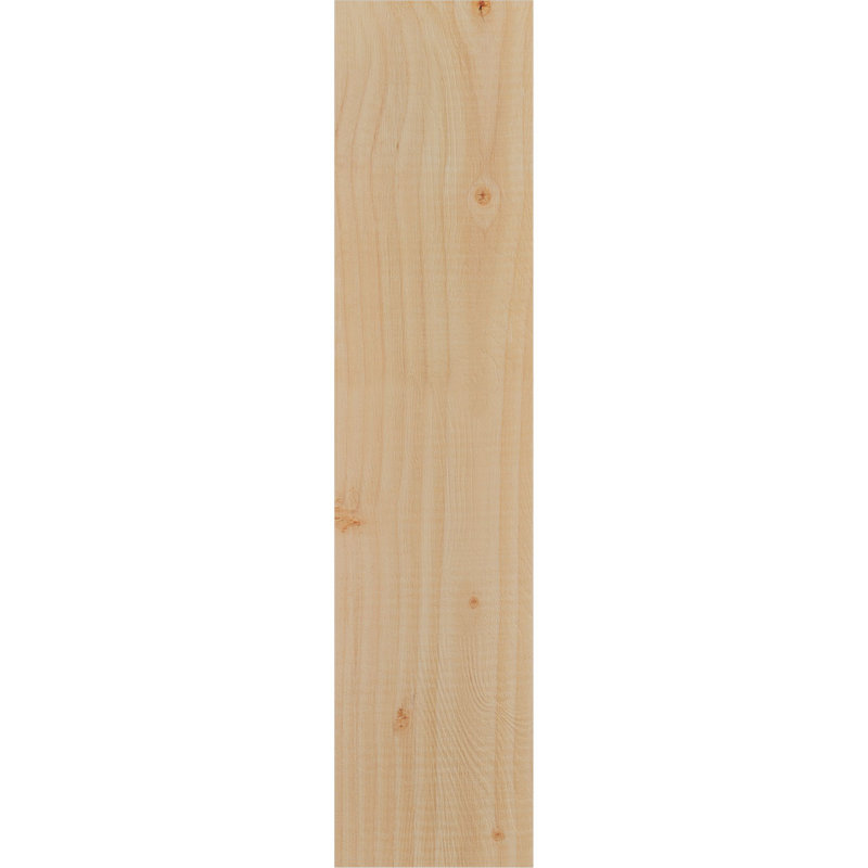 Sapin Douglas, corbeau lisse Monterey l 5 5 po x P 8 po x H 24 po, H 24 po x l 5,5 po x P 8 po, Sapin de Douglas, Lisse