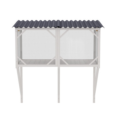 Catio en bois durable - grand perchoir pour chats d'intérieur | Détente à l'extérieur