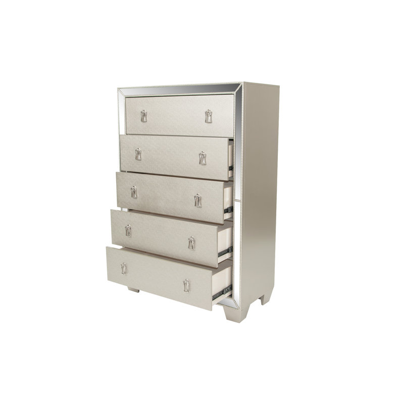 Commode 5 tiroirs Aubreah