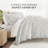 Home Rose Gray Pattern Duvet Cover Set-1350381512