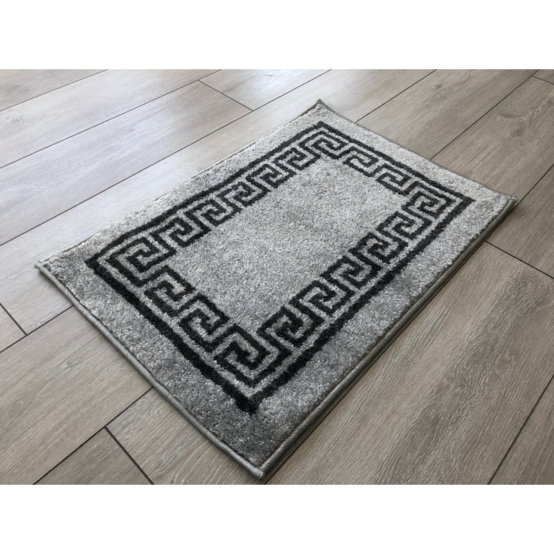 Beaulieu Non-Slip Geometric Doormat, Rectangle 75 x 146cm
