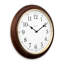 Acctim Winchester Wall Clock Quartz Crafted Wood Domed Glass Lens 31.5cm-71010667