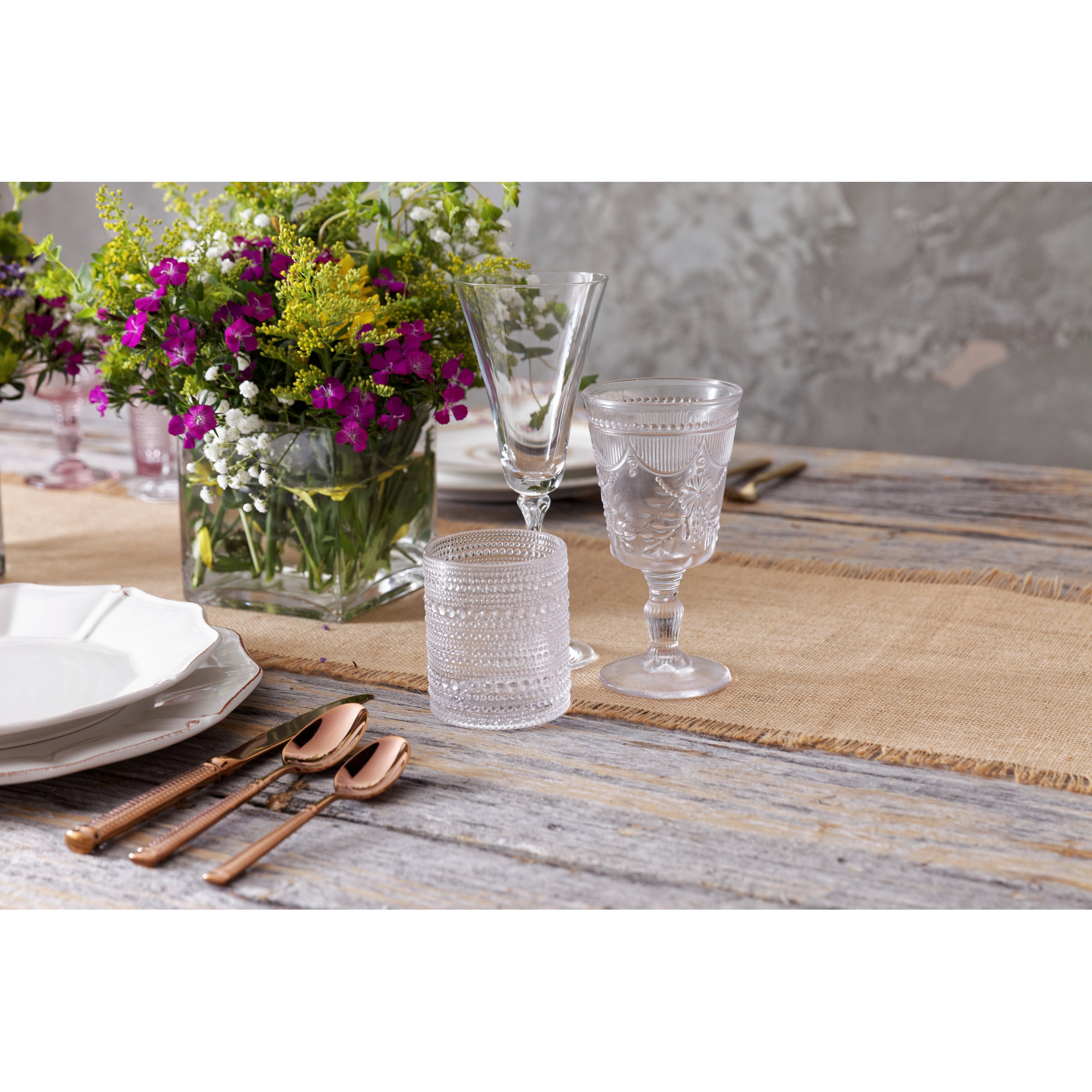 Fortessa Debutante Glass Goblet, Clear