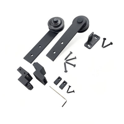 Black Rustic Straight Design Mini Roller Set
