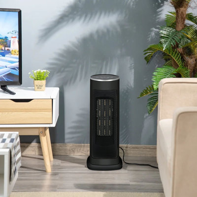 Belfry Heating Dodd 2000 W 5120 BTU Electric High Efficiency Tower Space Heater