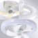 Compact 10-Inch Socket Ceiling Fan With Light, 360° Rotating Blades, Remote Control & Dimmable 3-Color LED Lighting
