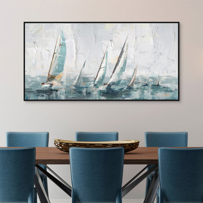 Sailing Along By Studio Arts Framed Wall Art