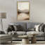 Cadre flottant Calming Mountains Brown Landscape, par Petal Prints Design-1738811305-1738811285