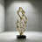 Gold+Black Free Form Resin+Marble Decorative Object-1468964681