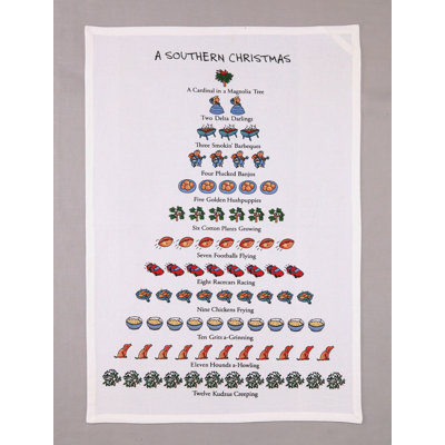 Serviette de cuisine A Southern Christmas