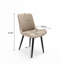 Ensemble de 4 chaises de salle à manger modernes en similicuir-966628303-966628288