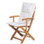 Creel 8 - Person Acacia Wood Patio Dining Set with Extendable Oval Table , Cushions Included-36361134