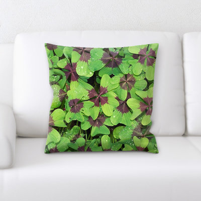 Luck Throw Pillow