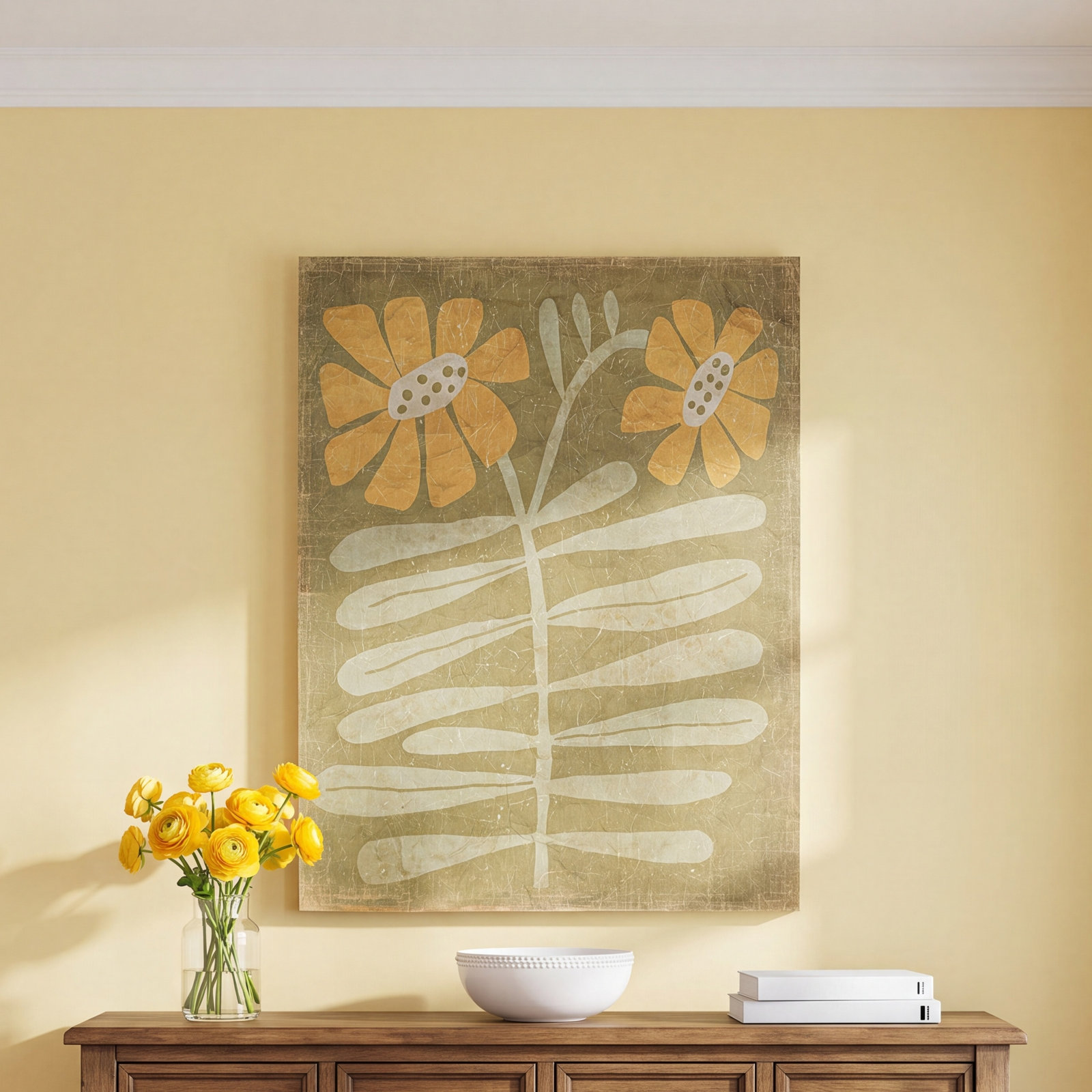 Floral Paper Wall Decor