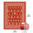Christmas Red Area Rug Washable Non-slip Snowflake Deer Floor Carpet-1764563269