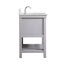 Meuble-lavabo simple 30 po Pelaghia-57367884