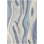 Yaning Authentic Hand-Tufted Handmade Blue High-Low Abstract Design Wool Area Rug