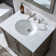 Angelissa 30'' Single Bathroom Vanity with Engineered Stone Top