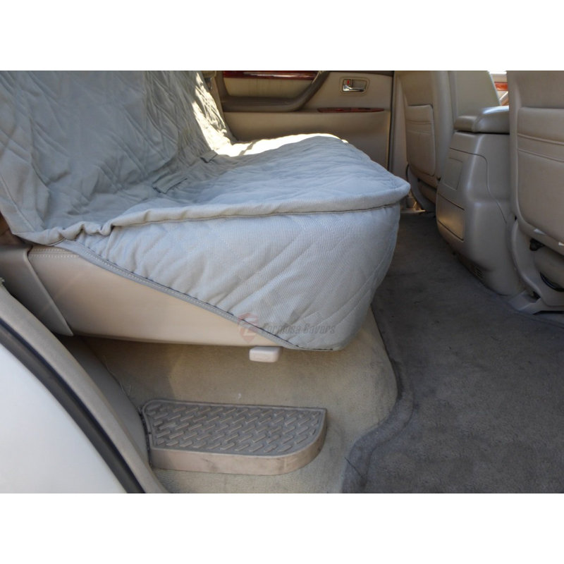Car Seat Luxury Bench Cover For Dogs And Pets Grey, Gray