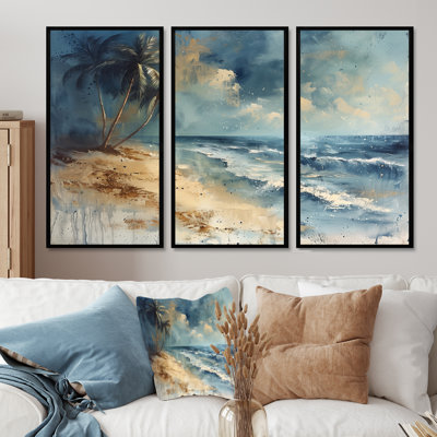 Santoro - Palms & Palm Trees Wall Decor Set