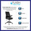 Fauteuil de direction à haut dossier Magruder LeatherSoft avec siège moulé et accoudoirs réglables