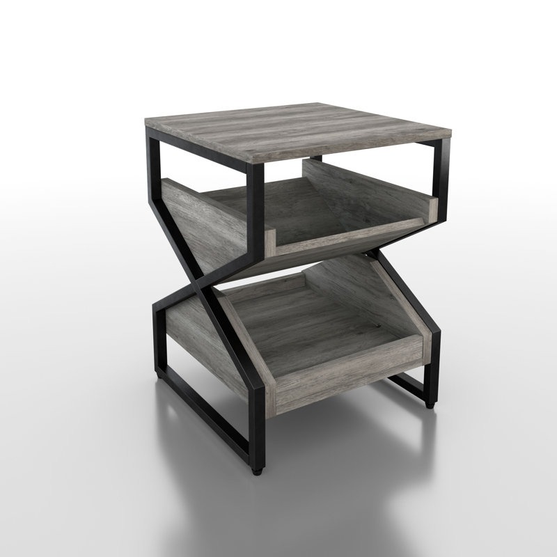 End Table, Gray