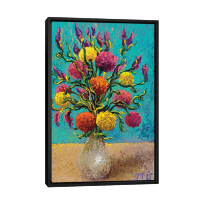 " Freshly Painted Vase " by Iris Scott