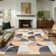 Wymond  Modern Abstract Carpet Indoor Washable Rug Non-Slip Soft Small Area Rug Marble Mats Thin Print For Home Decor
