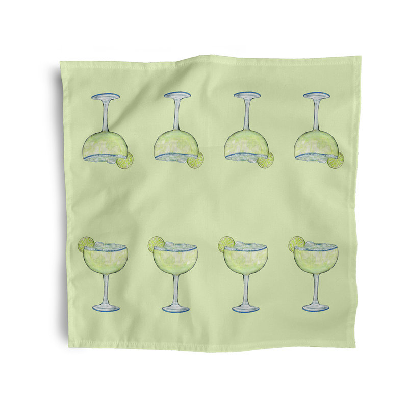 Ensemble de serviettes 4 pièces Josefien, Vert