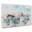 Boat On The Lake In New Zealand - Wrapped Canvas-56657839