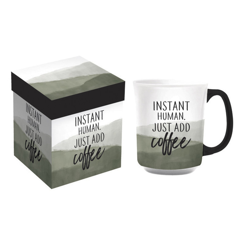 Tasse de génial, 14 oz, instantané humain