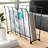 Sarjaha Metal Free Standing Magazine Rack