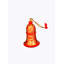 7.62cm Handmade Paper Holiday Shaped Ornament