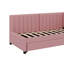 Lit de jour simple rembourré avec couchette-76271455
