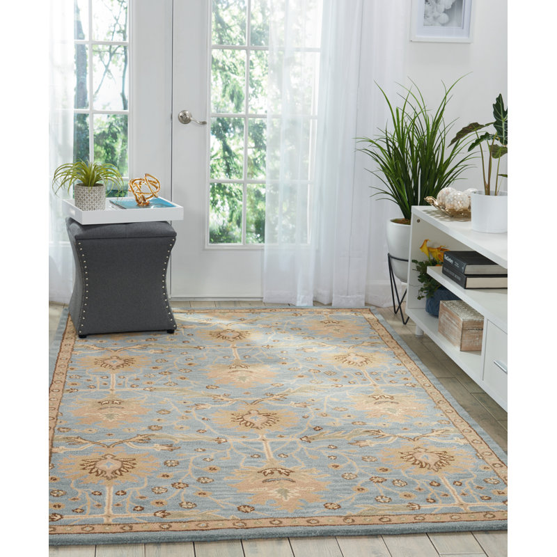 Bade Wool Oriental Indoor Rug, Rectangle 5'3" x 7'5"