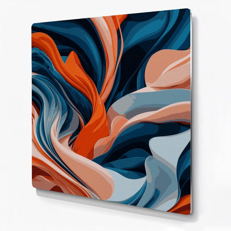 Art numérique gris abstrait numérique 73, H 12 po x l 12 po