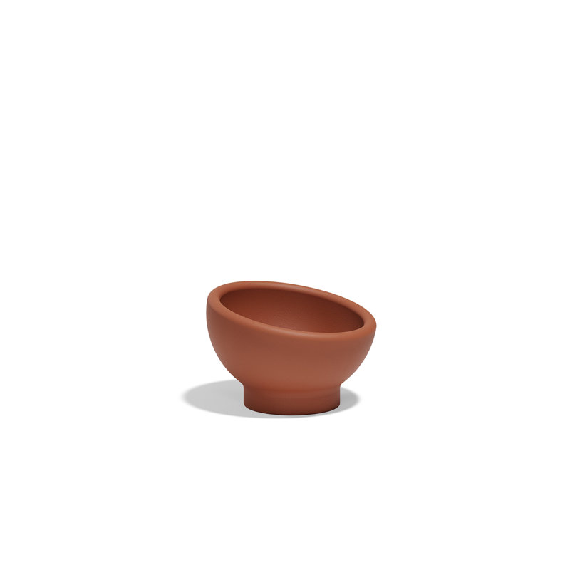 Luna Planter, Clay, 10.75" H x 15.75" W x 15.75" D