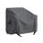 Shield Patio Outdoor Club Chair Cover, Dark Gray-1011730783