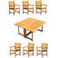 Devon Outdoor 7 - Piece Teak Dining Set