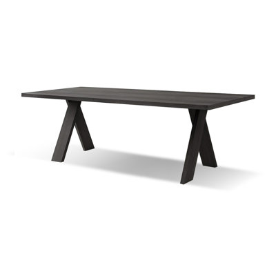 Rectangular Solid Wood Butterfly Leaf  Dining Table