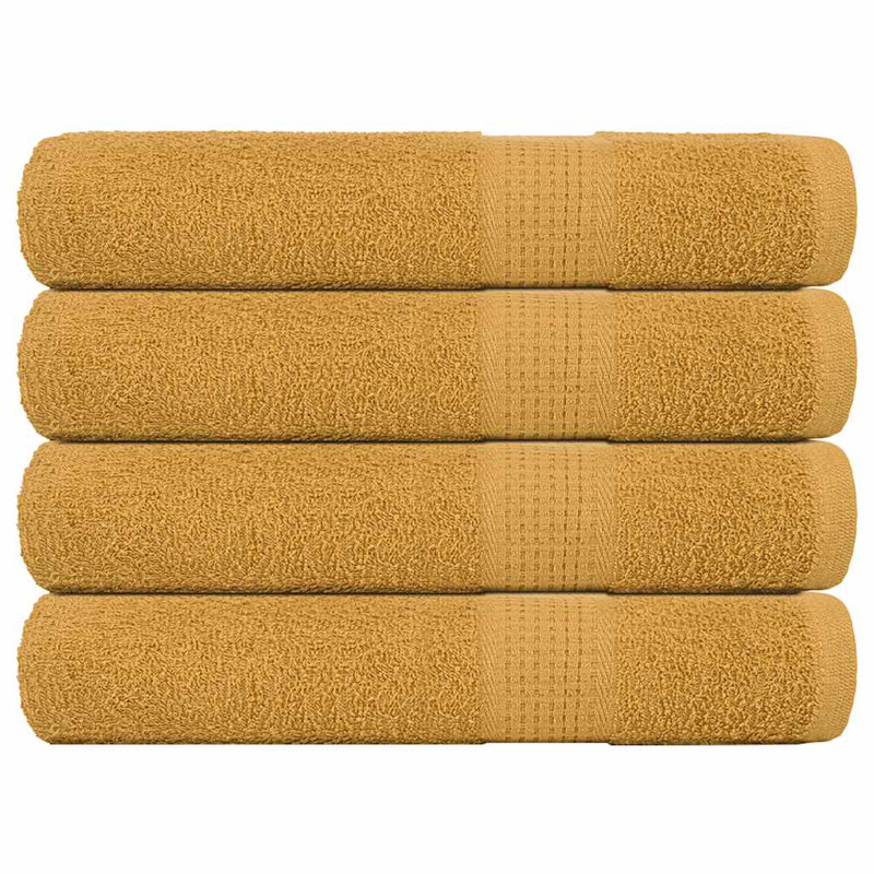 Jeeves 100% Cotton Bath Towel, Gold