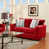 Red Microfiber/Microsuede