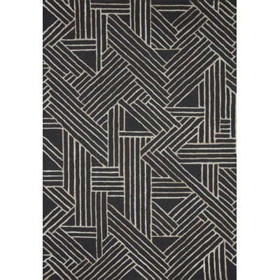 Dellon Wool Geometric Indoor Rug