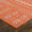 Rectangle intérieur/extérieur orange tapis décoratif Hempel-732363516
