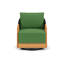 Alpine Outdoor Teak Swivel Armchair-7167819